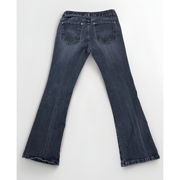 Canyon River Blues Jeans Women's 6 Short Blue Dark Wash Boot Cut Jeans - Picture 2 of 14